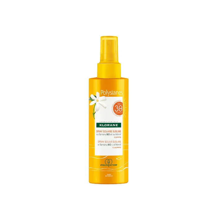 Klorane Polysianes Solar – Spray Sublime Spf30 Unisex, 200 ml