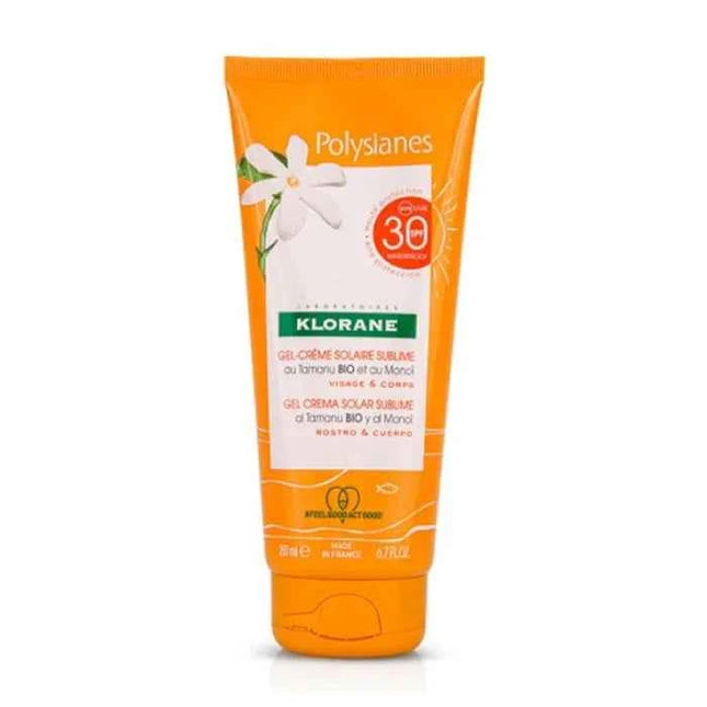 Klorane Polysianes Sublime Spf30 Sun – Cream Gel Unisex, 200 ml