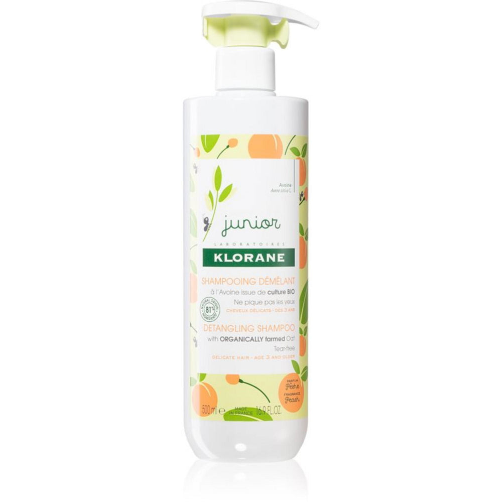 Klorane Junior Acacia Honey – Hair Shampoo Unisex, Detangling, 500 ml