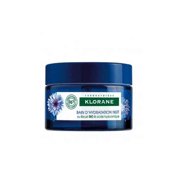 Klorane Organic Cornflower Night Moisturising Bath Unisex, 50 ml