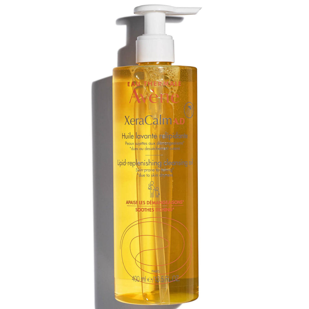 Avene XeraCalm A.D Lipid Replenishing – Shower Oil Unisex, Body, For Dry Skin, 400 ml