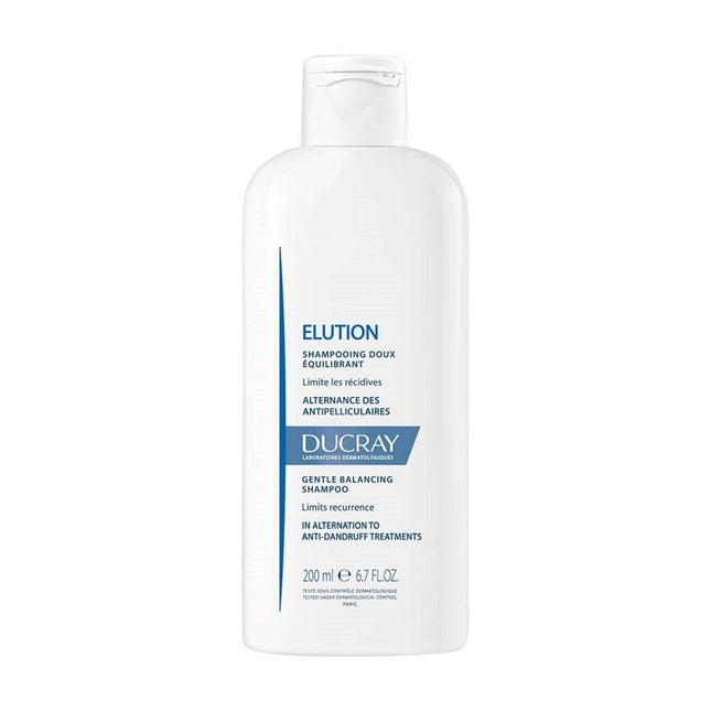 Ducray Elution – Hair Treatment Shampoo for Women, For Rebalancing, All Hair Types, 200 ml