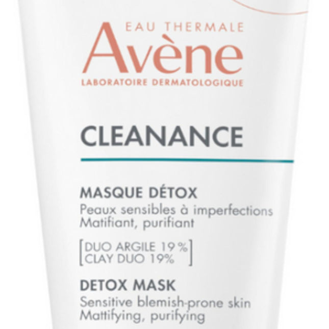 Avene Cleanance Cleansing & Exfoliation – Clay Mask for Women, 50 ml