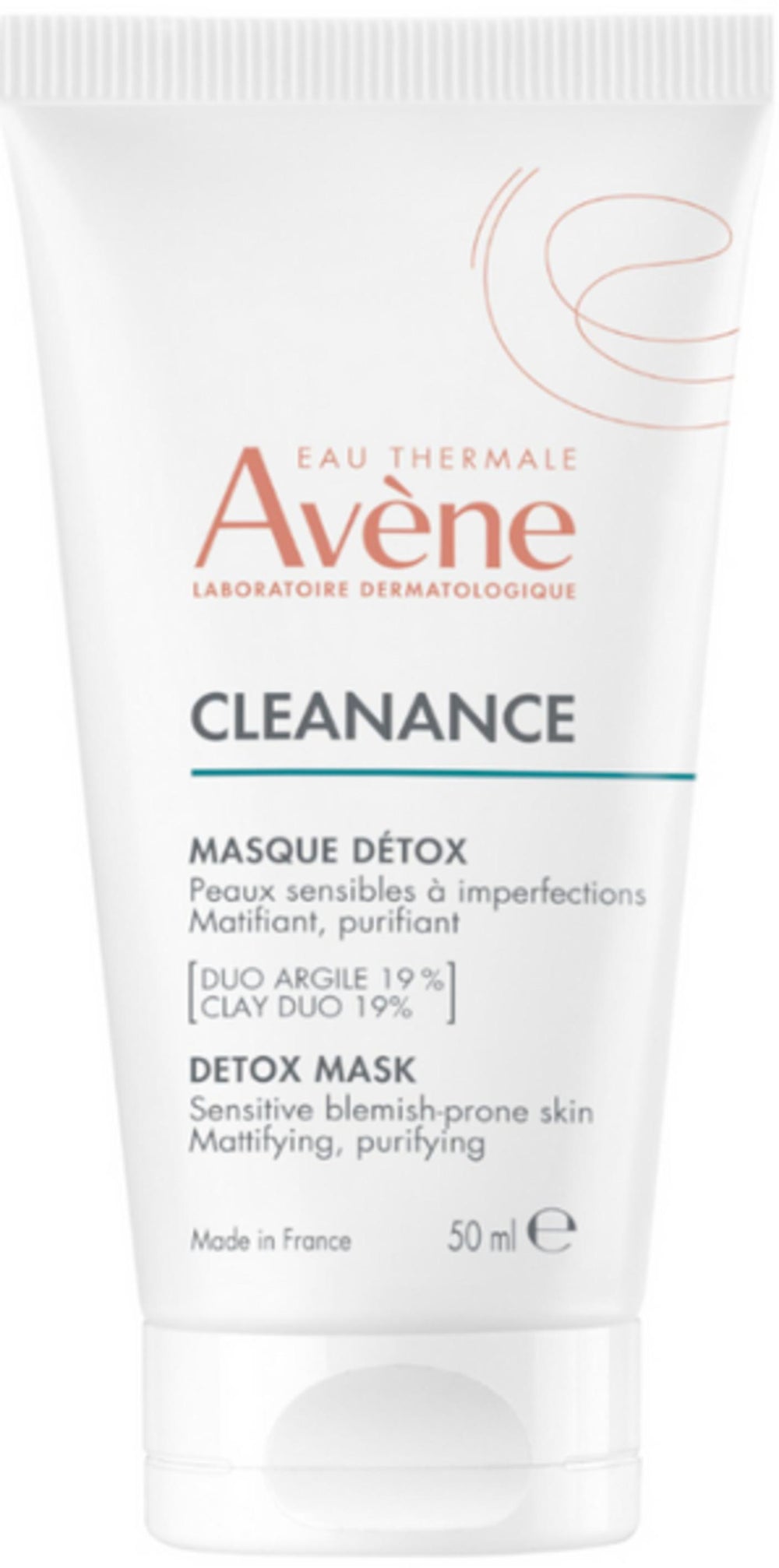 Avene Cleanance Cleansing & Exfoliation – Clay Mask for Women, 50 ml