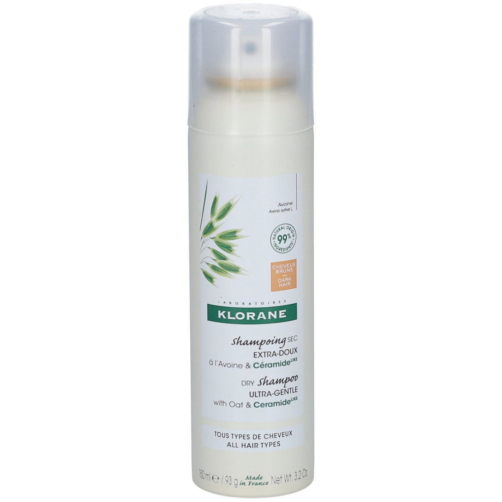 Klorane Hair Dry Shampoo for Women, Tinted, 150 ml