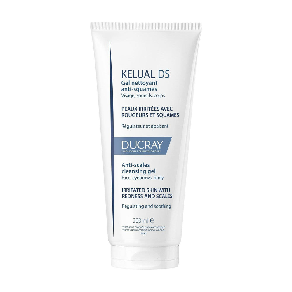 Ducray Kelual DS Hypoallergenic Anti-Scales – Cleansing Gel Unisex, For Face, 200 ml