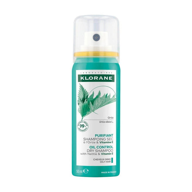 Klorane Nettle Vegan – Hair Dry Shampoo Unisex, Oil, 150 ml