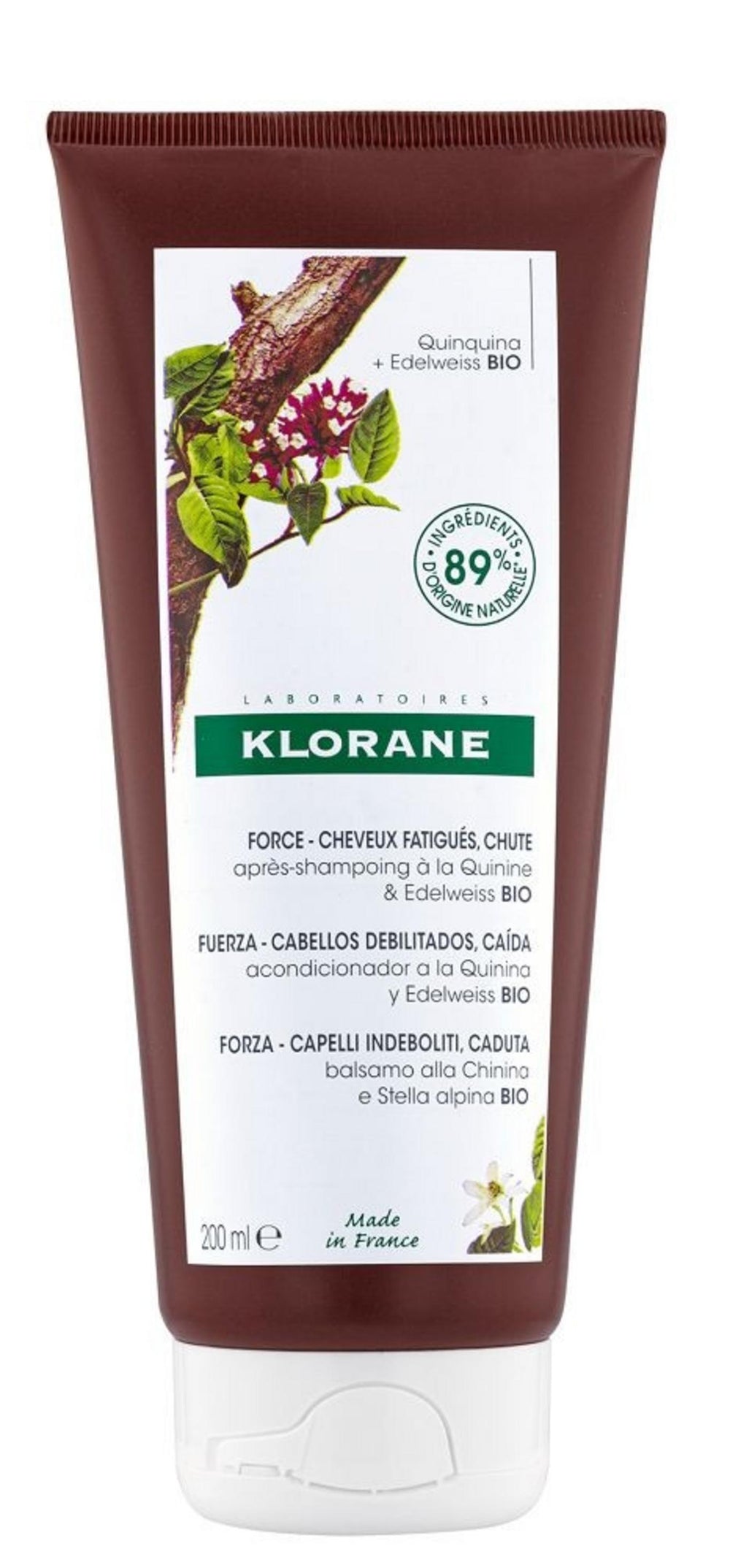 Klorane Quinine – Hair Conditioner Unisex, Strengthening, 200 ml