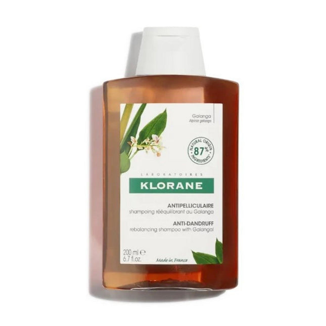Klorane Anti-Matreata Cu Galangal – Hair Treatment Shampoo Unisex, Anti-Dandruff, 200 ml