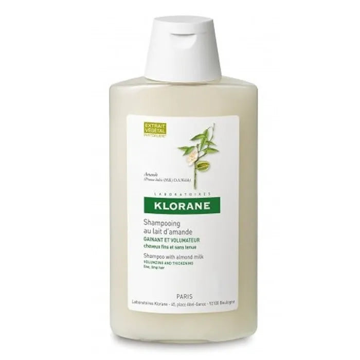 Klorane Volume Enhacing – Shampoo With Almond Milk Unisex, 400 ml