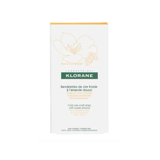 Klorane Hair Removal Cold Wax Strips Face