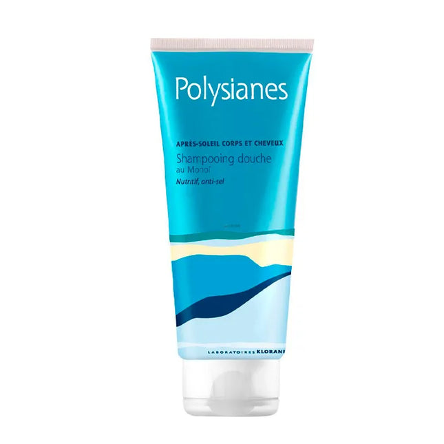 Klorane Polysianes Al Monoi – Shampoo & Shower Gel, 200 ml