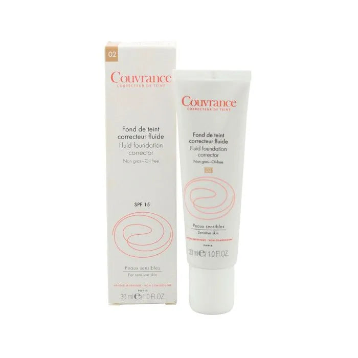 AVÈNE Avene Couvrance Fluid – Foundation Correctors Natural Unisex, 30 ml