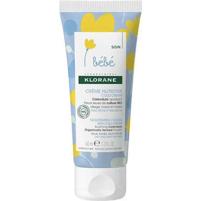 Klorane Bébé Cold – Cream Nourishing Cream Unisex, 40 ml