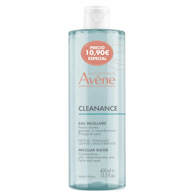 AVÈNE Cleanance Eau Micellaire Démaquillante Unisex, 400 ml