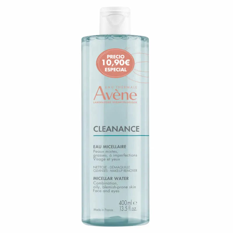 AVÈNE Cleanance Eau Micellaire Démaquillante Unisex, 400 ml