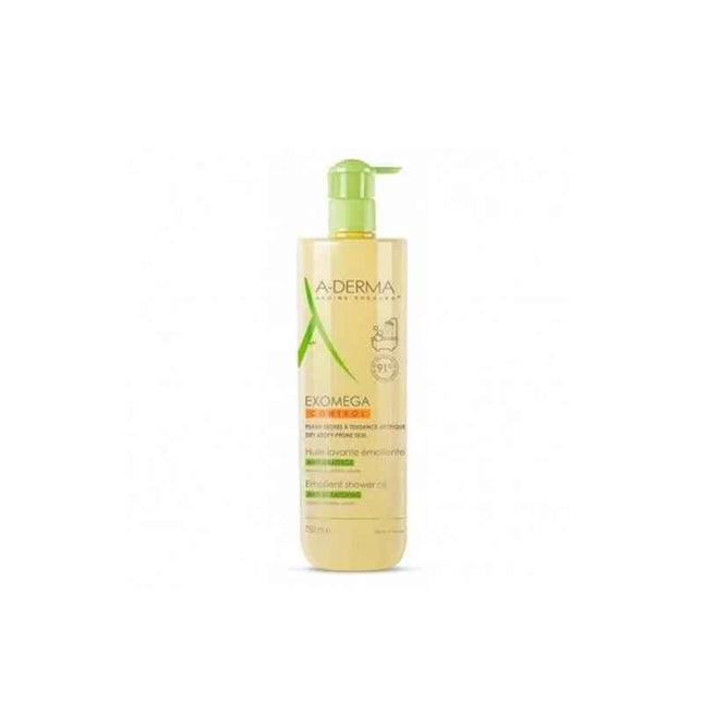 A-derma Exomega Control Oil Shower – Gel Unisex, 750 ml