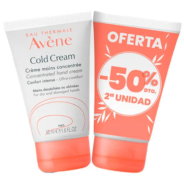 AVÈNE Avene cold – cream red Unisex, 2x50 ml