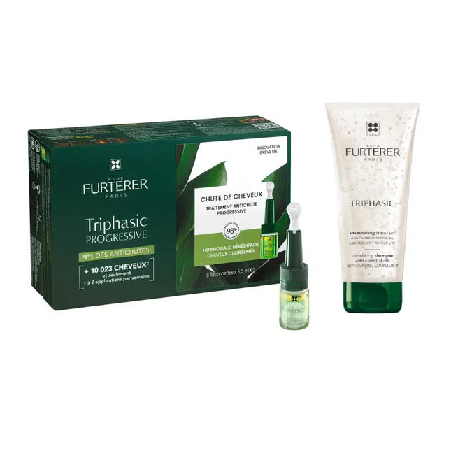 RENE Furterer Triphasic Progressive 8x5.5 ml Unisex, Set 2 Pieces