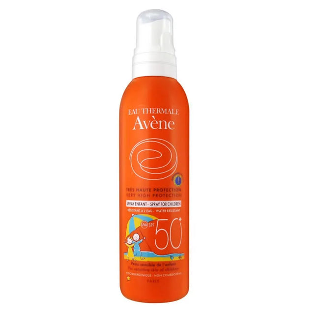 AVÈNE Avene – Spray Solar Niños Cara y Cuerpo Spf50 Unisex, 200 ml