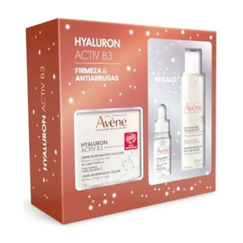 AVÈNE Pack Hyaluron Activ B3 Cream 50 ml + Hyaluron Activ B3 – Serum 7 ml + Micellar Water Unisex, 100 ml