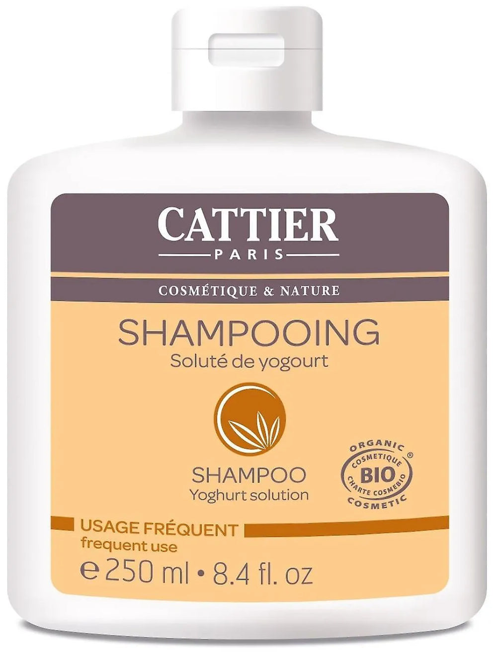Cattier Paris Cattier Champu Uso Frecuente Unisex, 250 ml
