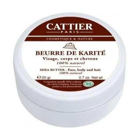 Cattier Paris Cattier Manteca De Karite Unisex, 20 g