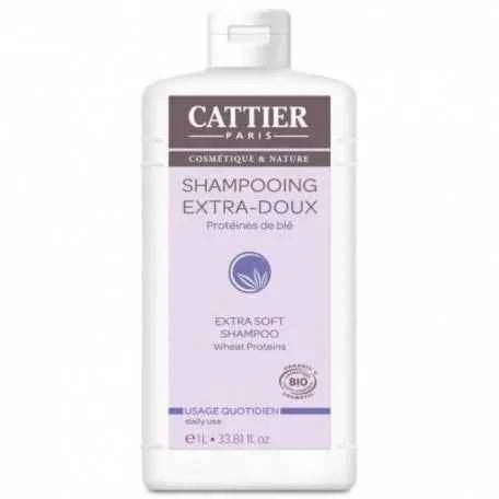 Cattier Paris Cattier Champu Extra Suave Unisex, 1 L