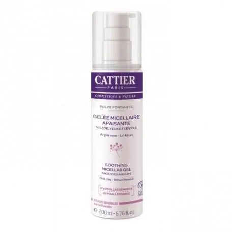Cattier Paris Cattier – Gel Micelar Calmante Unisex, 200 ml