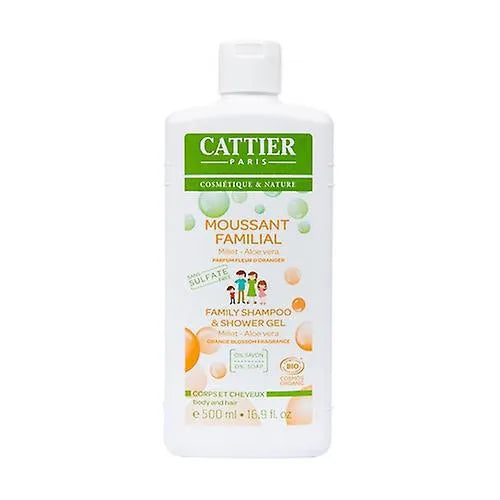 Cattier Paris Cattier – Gel De Ducha y Champu S-S Unisex, 500 ml