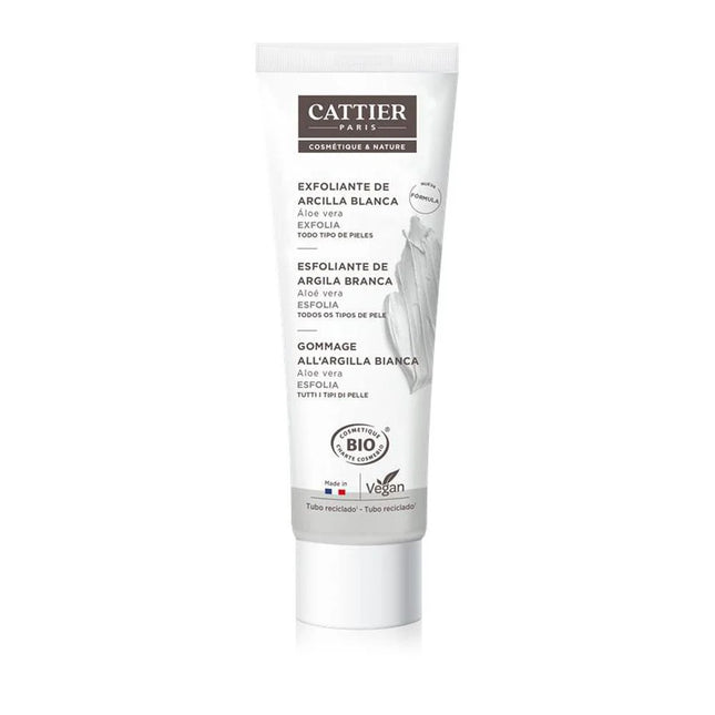 Cattier Paris Cattier Exfoliante Arcilla Blanca Unisex, 100 ml