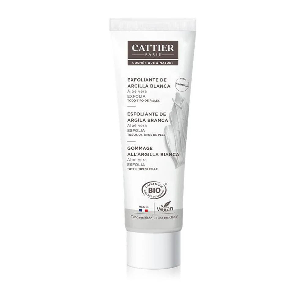 Cattier Paris Cattier Exfoliante Arcilla Blanca Unisex, 100 ml