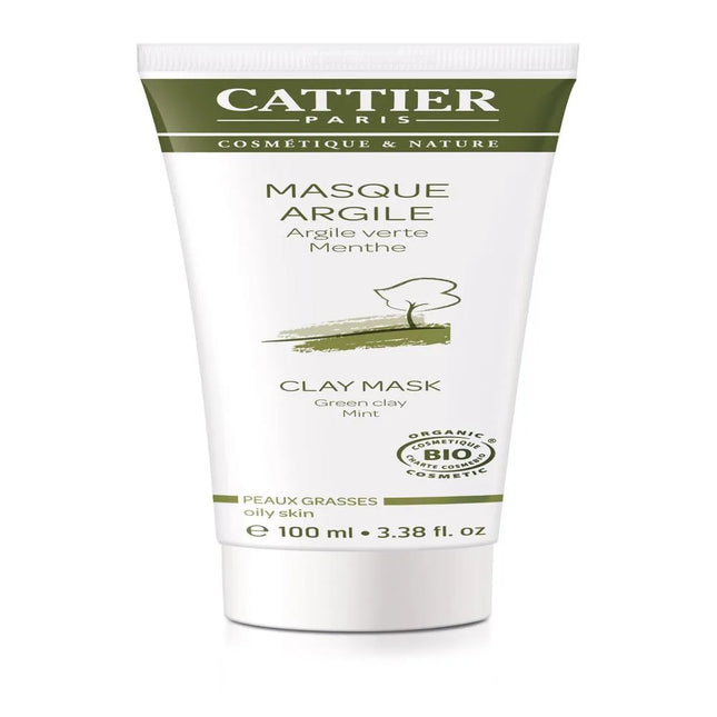 Cattier Paris Cattier Mascarilla Arcilla Verde Unisex, 100 ml