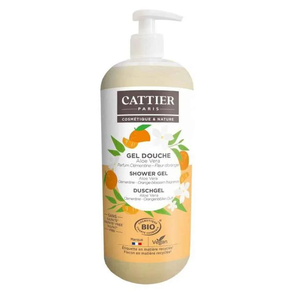 Cattier Paris Cattier – Gel Ducha Clementina-Azahar Unisex, 1 L