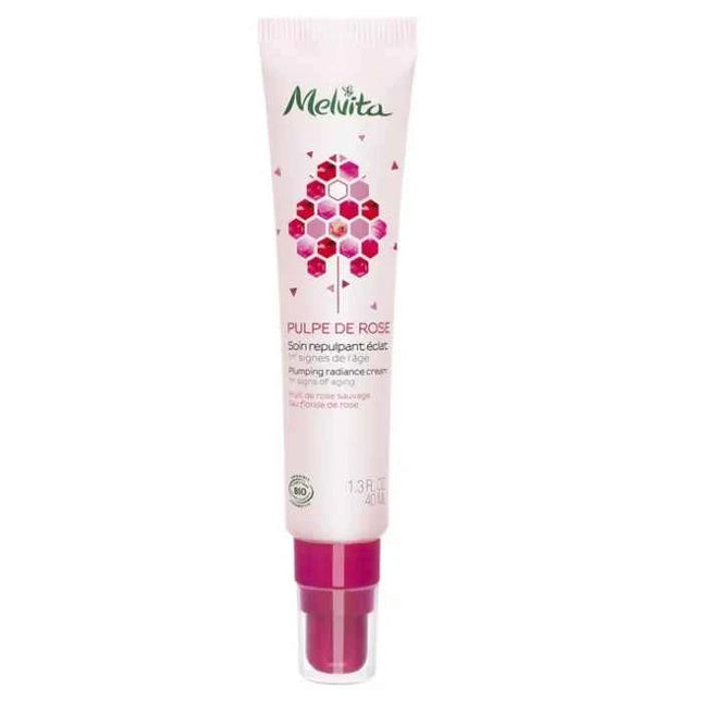 Melvita Pulpe de Rose Plumping Radiance – Cream Unisex, 40 ml