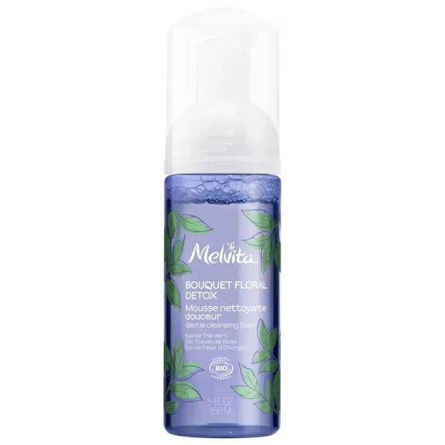 Melvita Bouquet Floral Detox Organic Gentle Cleansing Foam, 150 ml