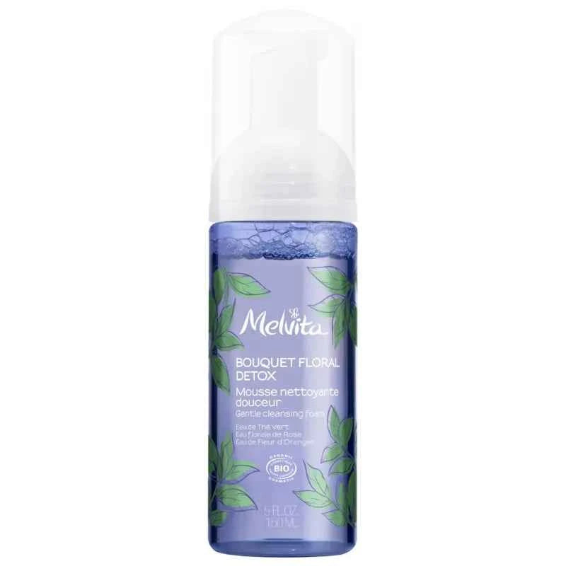 Melvita Bouquet Floral Detox Organic Gentle Cleansing Foam, 150 ml