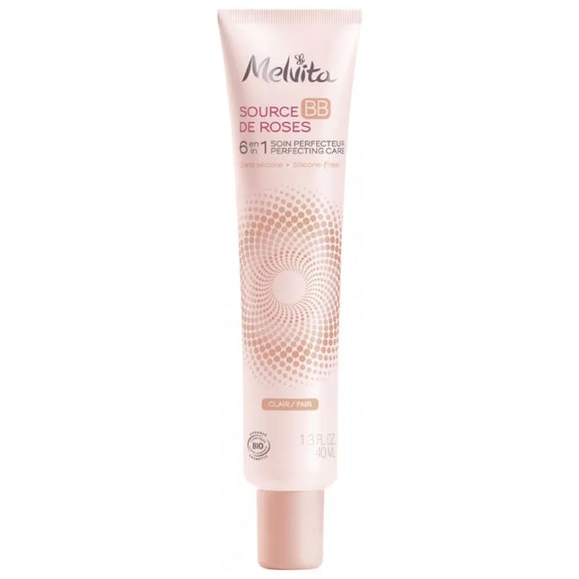 Melvita BB Cream Source De Roses Clair 6 In 1 Unisex, 40 ml