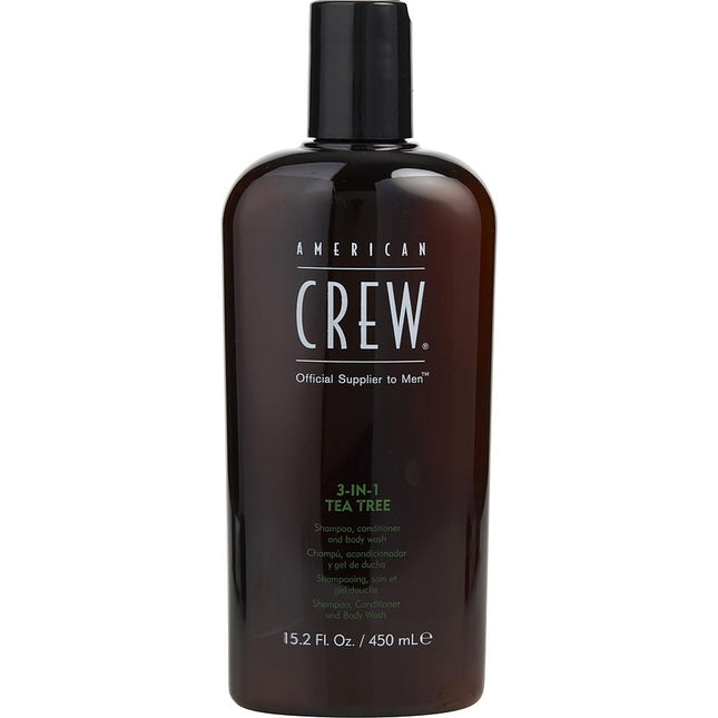 3 In 1 Tea Tree (shampoo, Conditioner, Body Wash) 15.2 Oz American Crew
