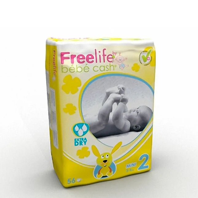 Freelife Bebe Cash Nappy 2 Mini 3-6 kg 56U