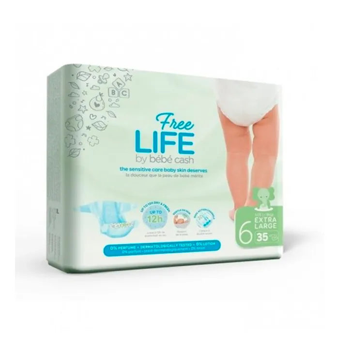 Freelife Bebecash Nappy 6 XL 18 kg 35U