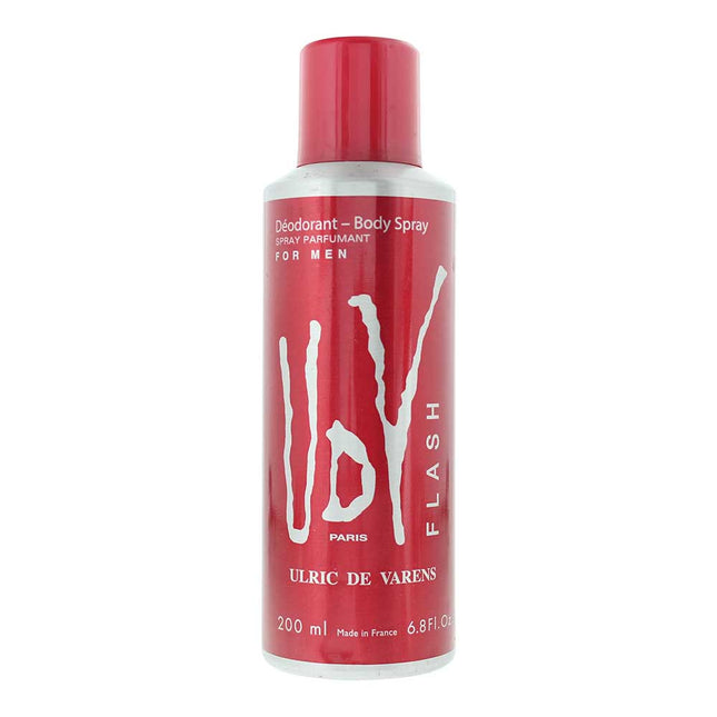 Ulric De Varens Flash – Deodorant Spray for Men, 200 ml