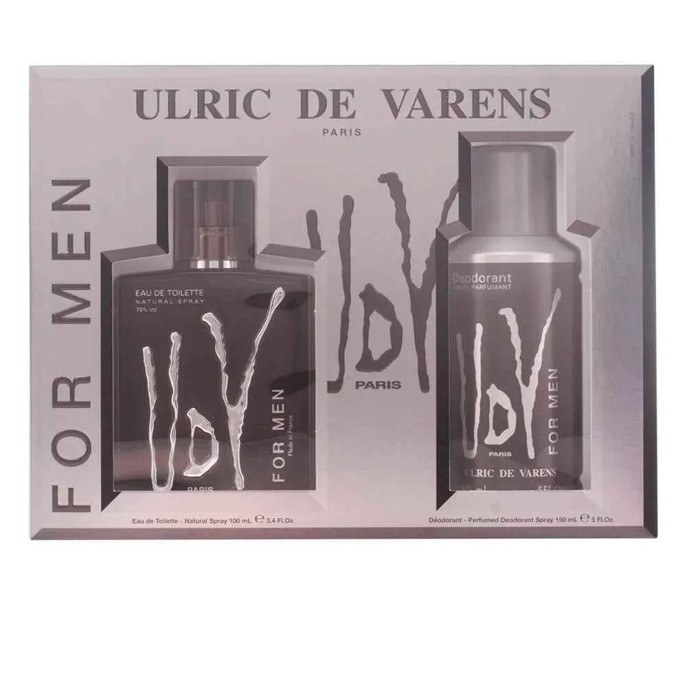 Ulric DE Varens Men – Eau de Toilette for Men Spray 100 ml, Set 2 Pieces