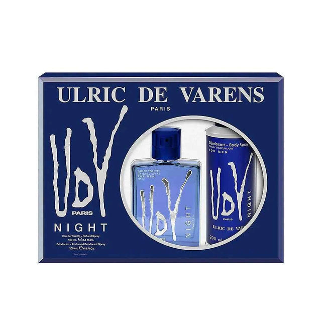 Ulric DE Varens Udv Night For Men Lote 2 Piezas