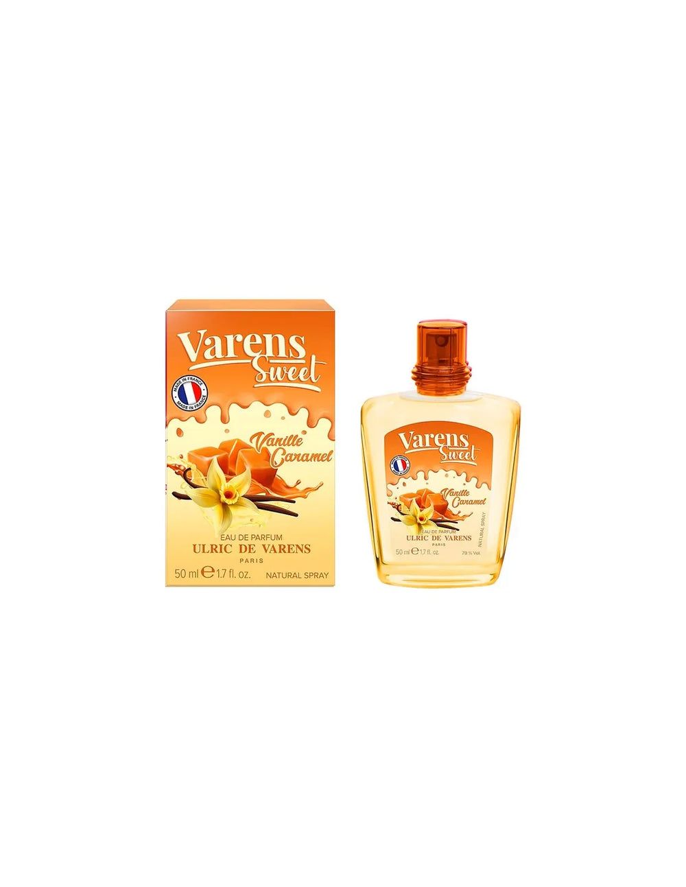 Ulric DE Varens Varens U D V Sweet Vainille Caramel – Eau de Parfum for Men Spray, 50 ml