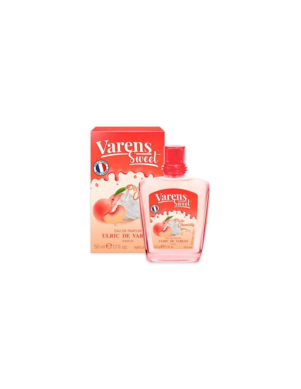 Ulric DE Varens Varens U D V Sweet Peche Chantilly Spray – Eau de Parfum for Men, 50 ml