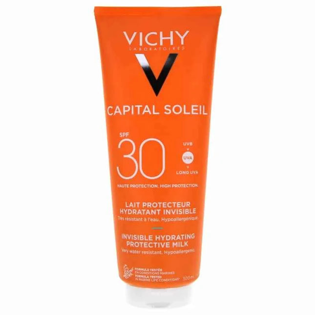 Vichy Capital Soleil Face And Body Milk Spf30 Unisex, 300 ml