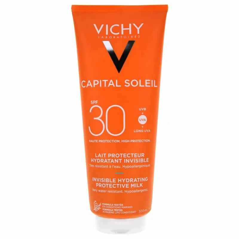 Vichy Capital Soleil Face And Body Milk Spf30 Unisex, 300 ml