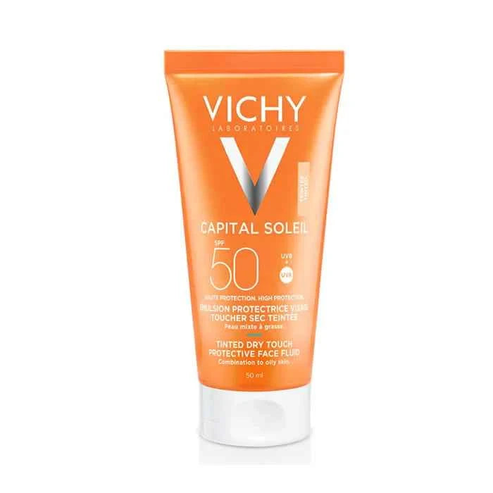 Vichy Capital Soleil Velvety Dace – Cream Spf50 Unisex, 50 ml