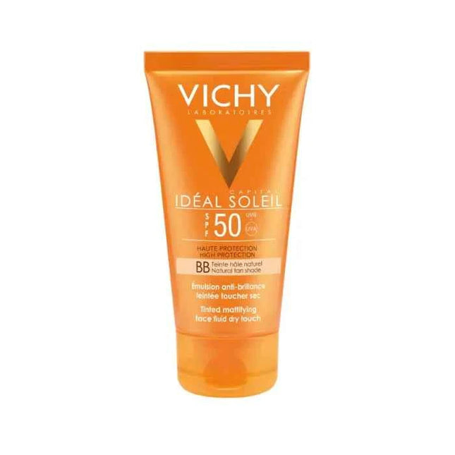 Vichy Ideal Soleil BB Spf50 Natural Tan Shade Unisex, 50 ml